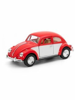 Машинка игрушка UNBRANDED "Volkswagen Beetle", металлическая, масштаб 1:32