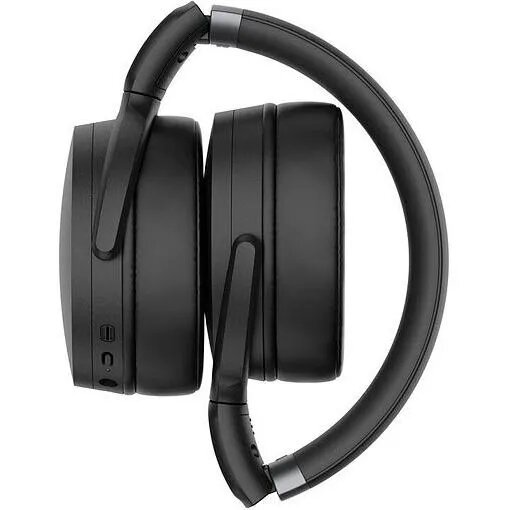 Наушники беспроводные Sennheiser/ Bluetooth 5.0, накладные складные закрытые, активное шумоподавление, 18-22000Гц, 108дБ, микрофон, до 30 часов работы, аудиокедеки: SBC, AAC, AptX™, AptX™ Low Latency, - фото №2