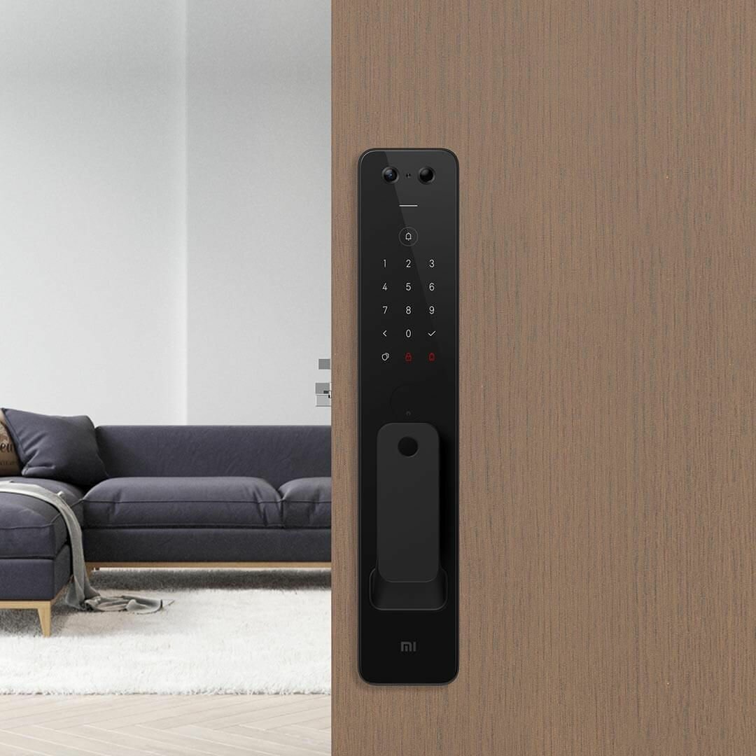 Встроенные датчики удара и температуры в корпусе умного замка Xiaomi Pro