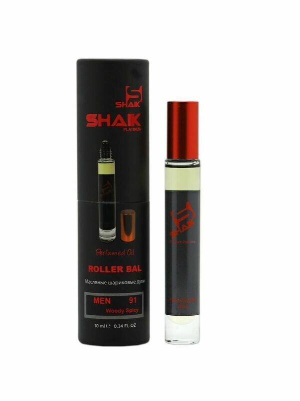 Парфюмерная масло Paco Rabanne 1 Million Shaik № 91 , для мужчин