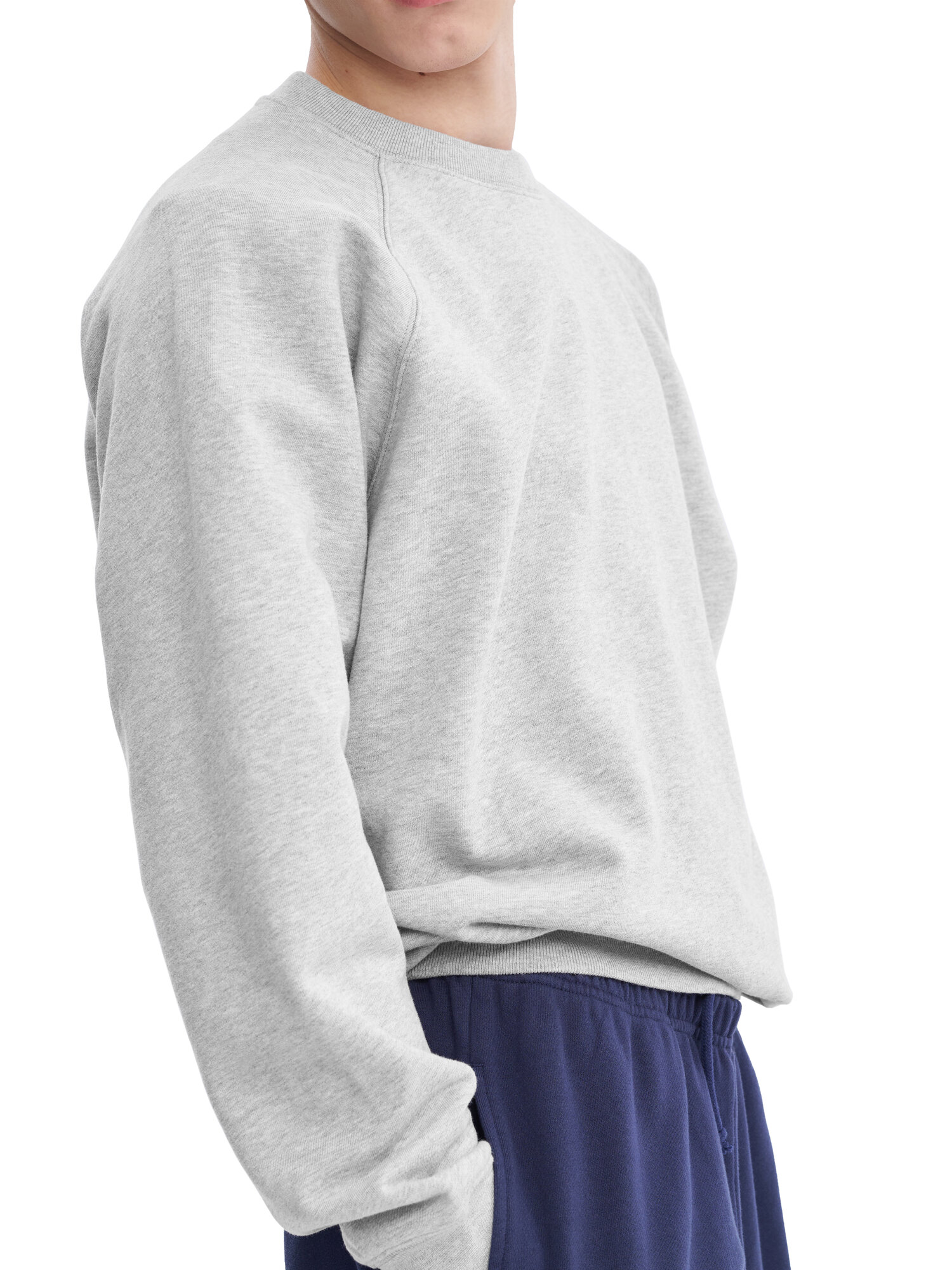 Свитшот ГОША РУБЧИНСКИЙ, размер L, , grey melange — фото 1