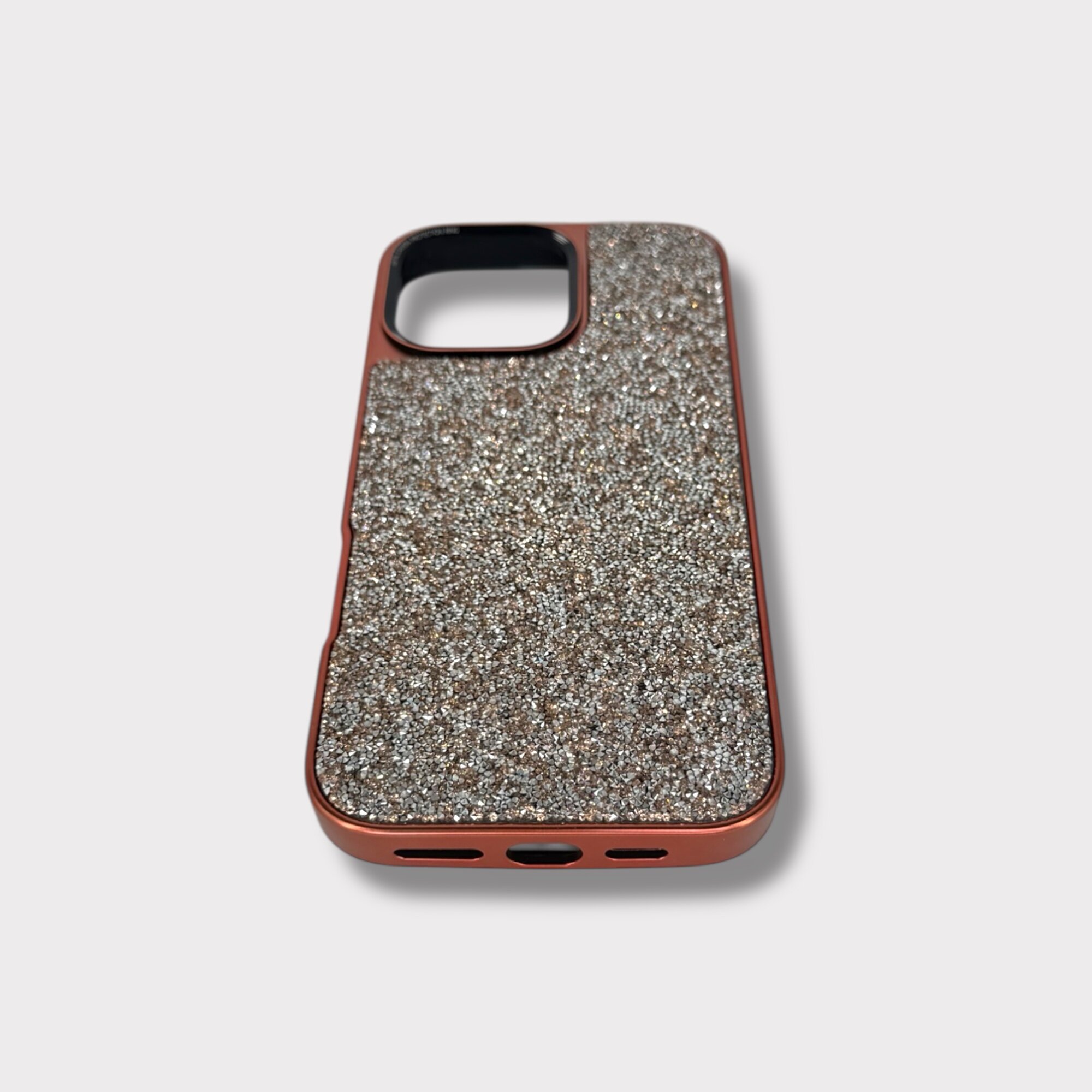 Чехол оригинал Puloka Swarovski, для iPhone 16 Pro Max, бархат внутри — фото 1