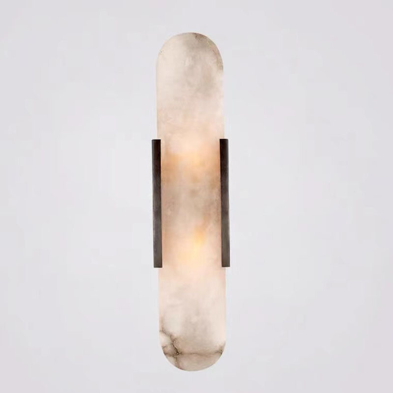 Настенный светильник из мрамора, Samlist, G4, Теплый свет