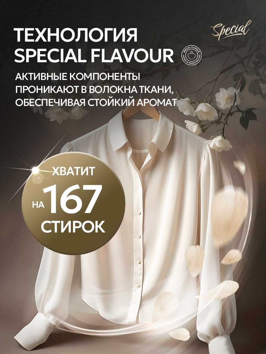 Кондиционер для белья Septivit Special Jasmine Whisper, парфюмированный, канистра, 5л — фото 1