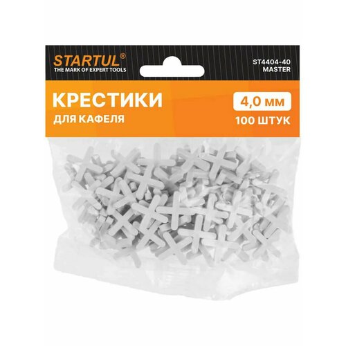 фото Крестики для плитки 4 мм 100 штук startul master (st4404-40)