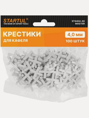Изображение товара Крестики для плитки 4 мм 100 штук STARTUL MASTER (ST4404-40)