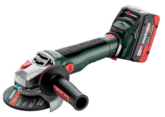 Аккумуляторная угловая шлифовальная машина Metabo WB 18 LT BL 11-125 Quick (613054660)