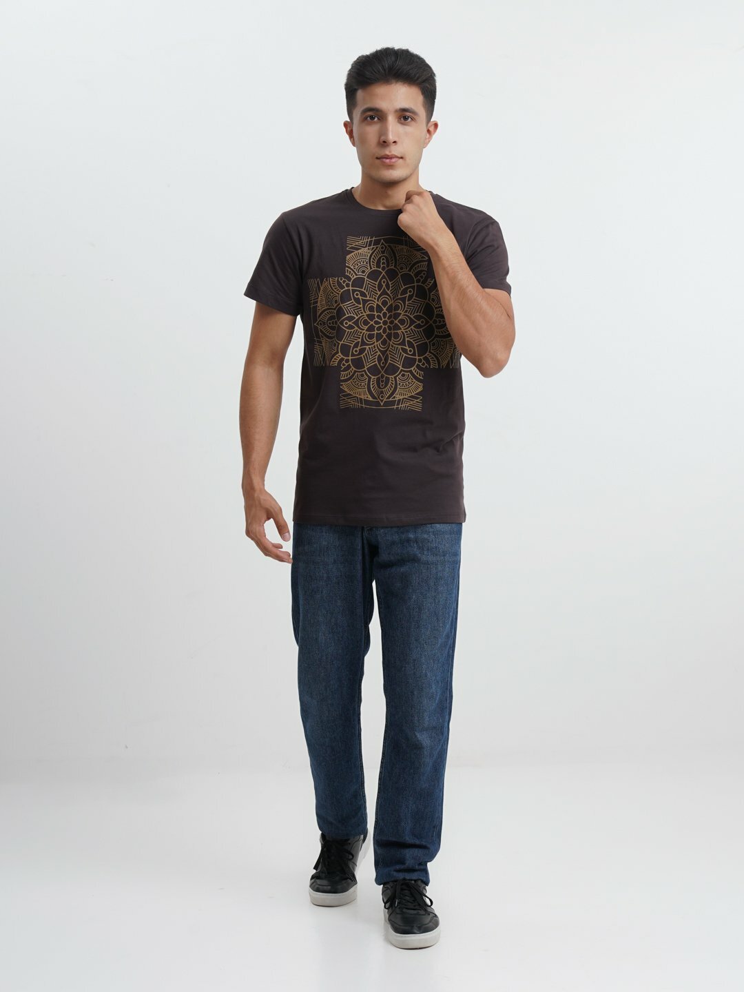 Футболка коричневый