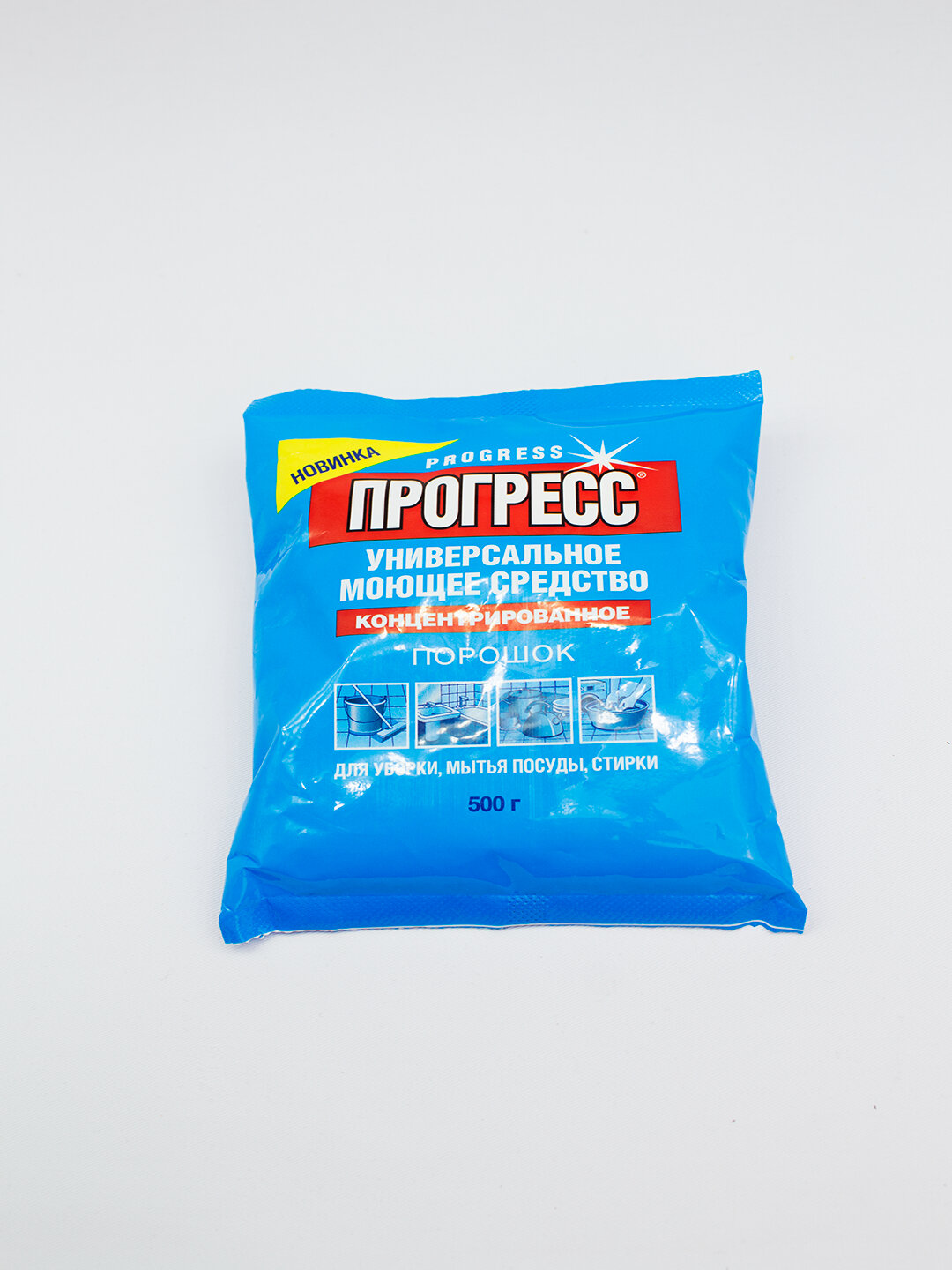 Универсальное моющее средство прогресс, порошок, концентрат, 500 гр — фото 1
