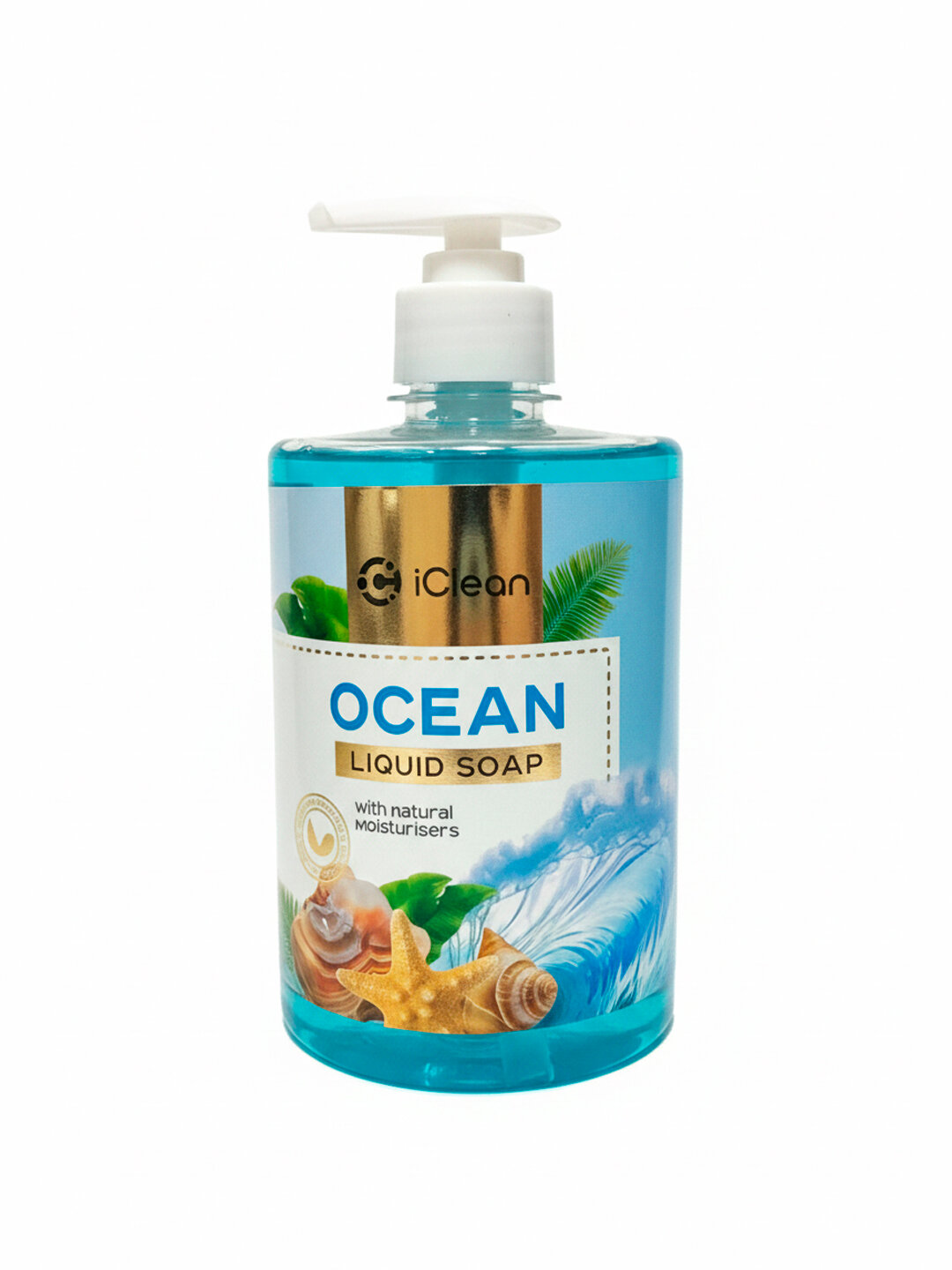 Жидкое мыло Ocean Liquid Soap с ароматом океана, с дозатором, 500мл — фото 1