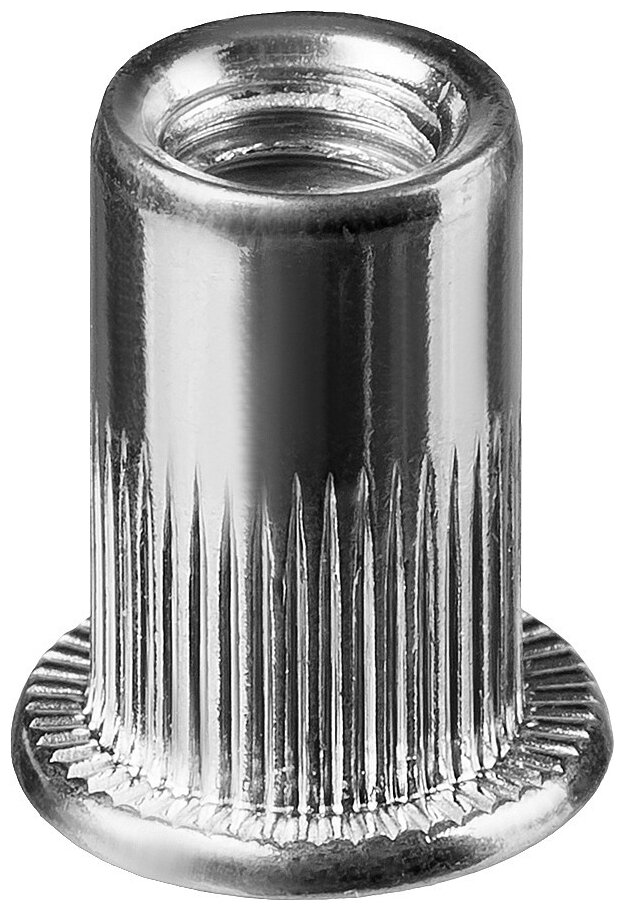 KRAFTOOL Nut-S М4, резьбовые заклепки стальные с насечками, 1000 шт (311707-04)