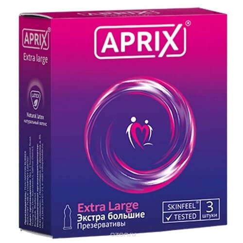 Презервативы Aprix Extra Large, 3 шт.