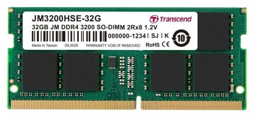 Модуль памяти Transcend JetRam JM3200HSE-32G