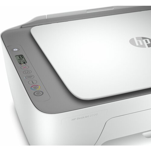 МФУ струйный HP DeskJet 2720 (3XV18B) A4 WiFi USB белый