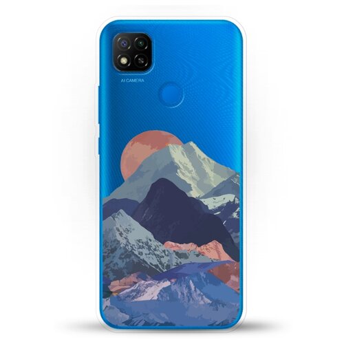 фото Силиконовый чехол горы на xiaomi redmi 9c andy & paul