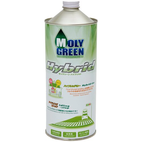 MolyGreen Моторное масло MOLY GREEN HYBRID 1л