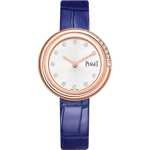 фото Наручные часы piaget женские, кварцевые, синий, белый