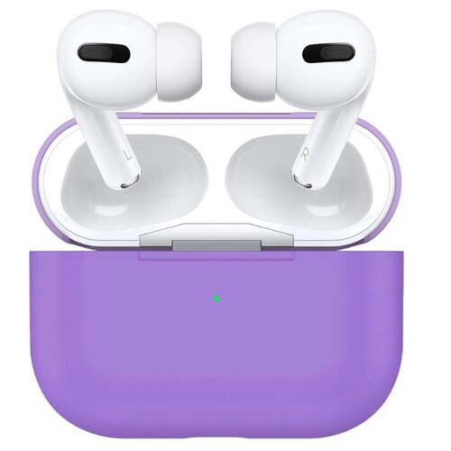 фото Чехол для apple airpods pro силиконовый innozone - фиолетовый (app-20c-m-09)