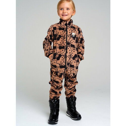 фото Комбинезон playtoday, размер 98, бежевый