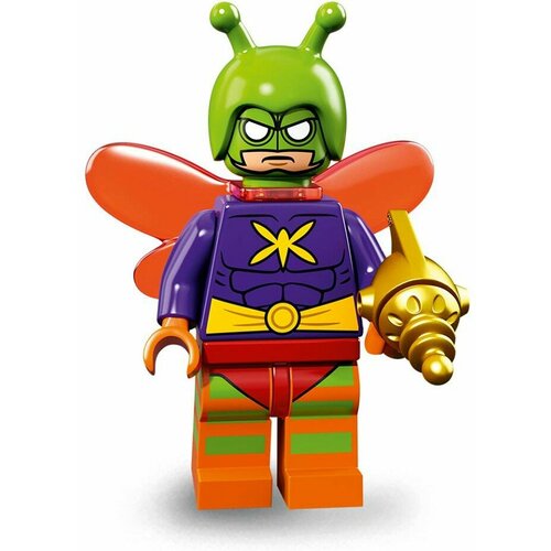 Минифигурка Лего 71020-12 : серия COLLECTABLE MINIFIGURES The Lego Batman Movie 2; Killer Moth (Мотылёк-убийца)