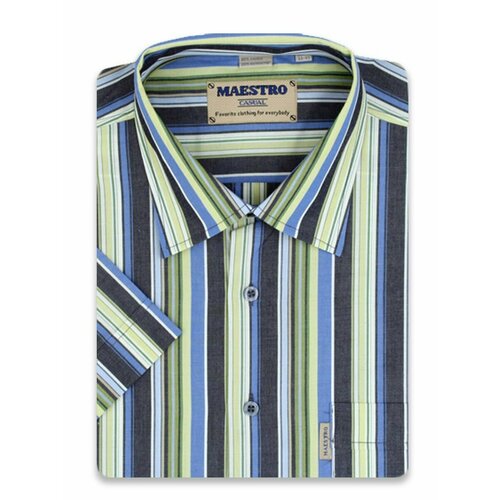 Рубашка Maestro, размер 50-52/L, зеленый