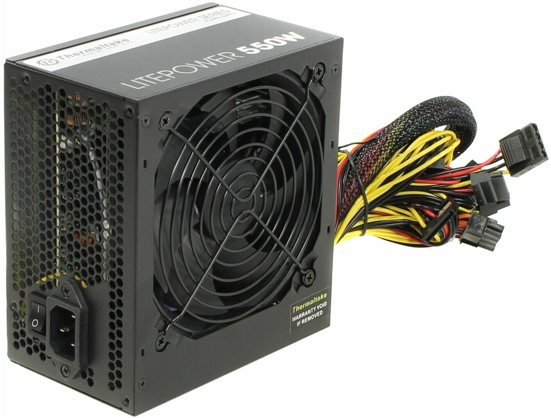 Блок питания ATX Thermaltake LT-0550P-2 550W (24+4+4pin) APFC 120mm fan 5xSATA RTL - фото №5