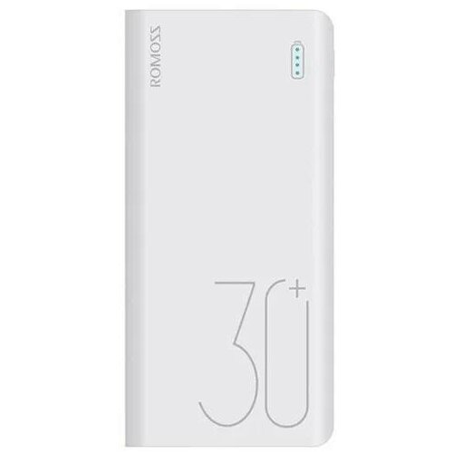 Внешний аккумулятор Power Bank Romoss 30000мAч белый 499000₽