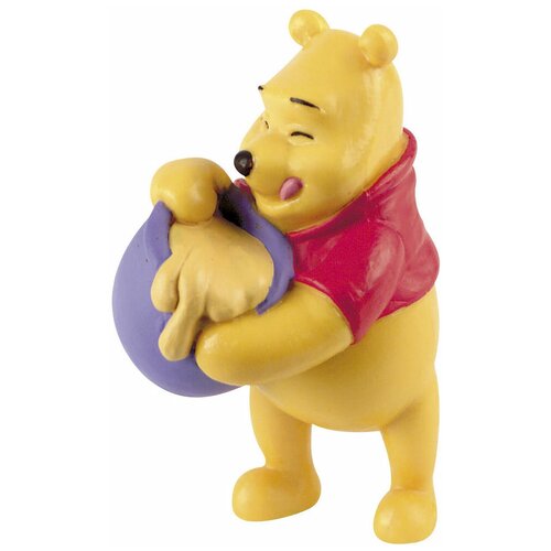 Фигурка Bullyland Winnie the Pooh Винни и бочонок меда 12340, 6.5 см