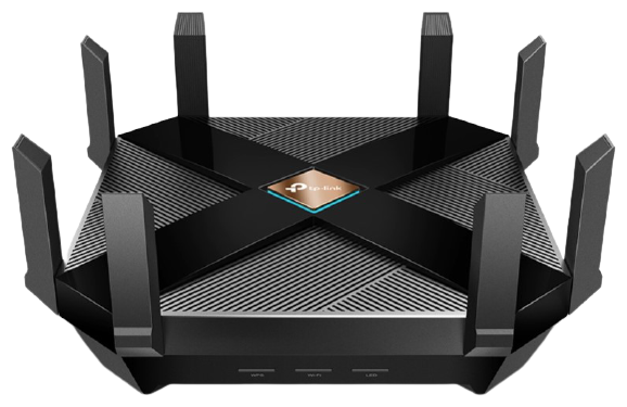 Wi-Fi роутер TP-LINK Archer AX6000, черный