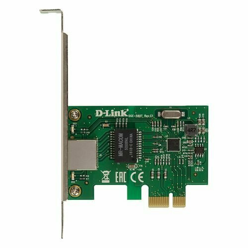 Сетевая карта Gigabit Ethernet D-Link DGE-560T (OEM) PCI Express сетевая карта gigabit ethernet d link dge 560t rj 45