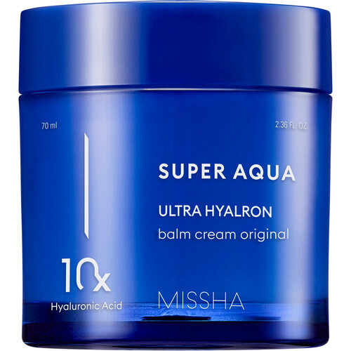 Крем-бальзам для лица MISSHA Super Aqua Ultra Hyalron увлажняющий, 70 мл крем бальзам для лица missha super aqua ultra hyalron balm cream original 70 мл