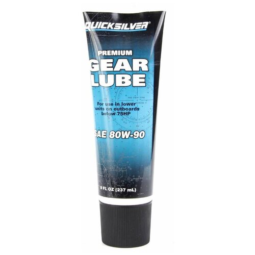 Масло трансмиссионное Quicksilver Premium Gear Lube, 80W-90, 0.237 л