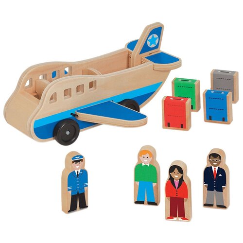 Игровой набор Melissa & Doug Wooden Airplane 9394