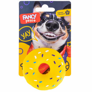 Игрушка для собак FANCY PETS Пончик (13 см)