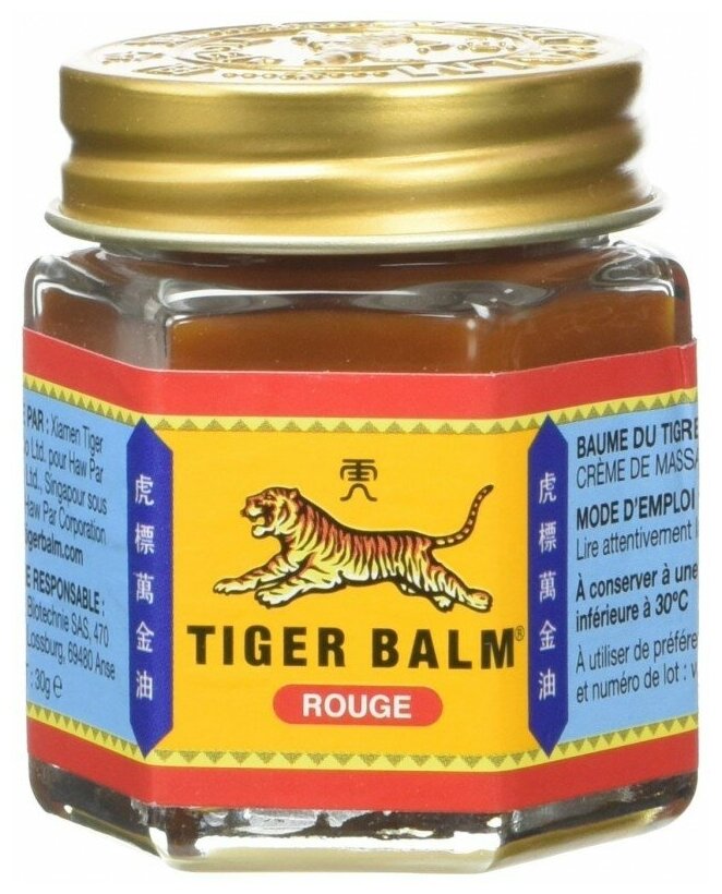 Бальзам Tiger Balm тигровый красный