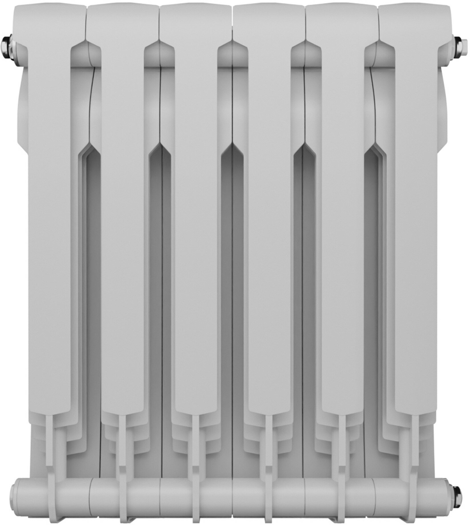 Радиатор биметаллический ROYAL THERMO BiLiner 500мм х 4 секций, боковое [нс-1176311] - фото №7