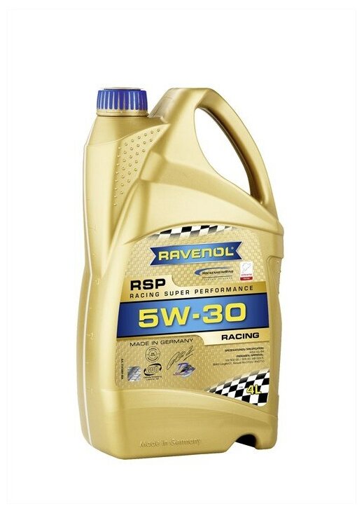 Моторное масло RAVENOL RSP Racing Super Performance SAE 5W-30 (4л)