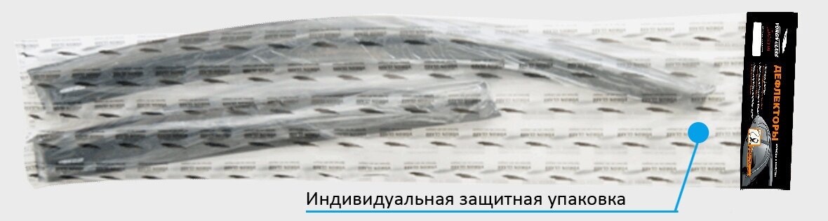 Дефлекторы на боковые стекла Lada Vesta SW Cross 17- универсал накладные 4 шт. Voron Glass Corsar AZARD DEF00890 | цена за 1 шт
