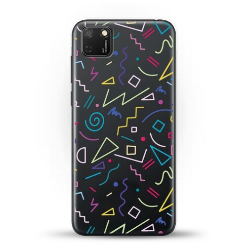 фото Силиконовый чехол цветной узор на honor 9s andy & paul