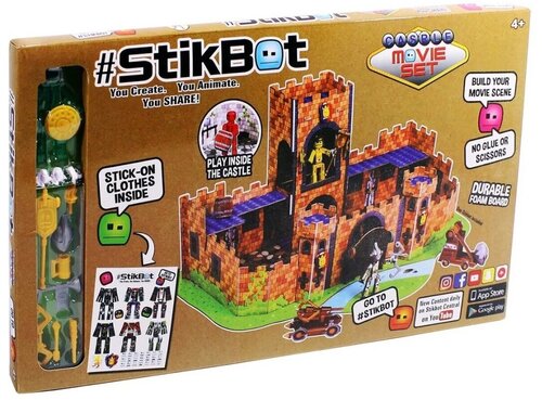 Игровой набор StikBot (Стикбот) Крепость/ Анимационная студия