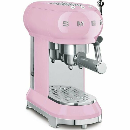 Кофеварка рожковая SMEG ECF01PKEU розовая 4489000₽