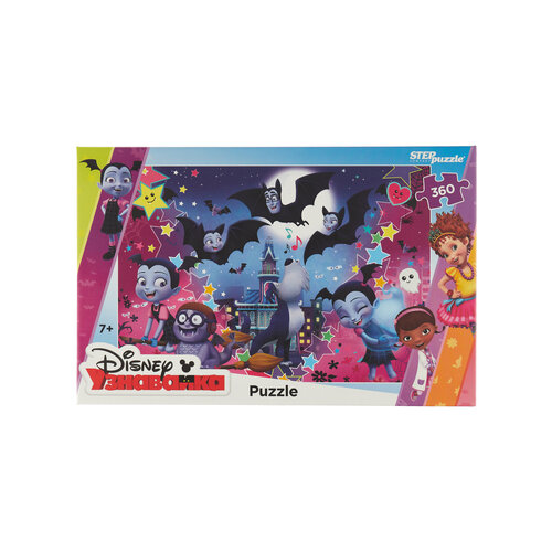 Пазл Step puzzle Disney Вампирина (96099), 360 дет., 50х50х4 см, разноцветный пазл step puzzle оранжевая корова 73084 360 дет 21 5х33 5х3 9 см разноцветный
