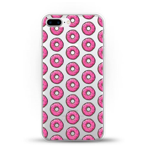 фото Силиконовый чехол пончики на apple iphone 7 plus andy & paul