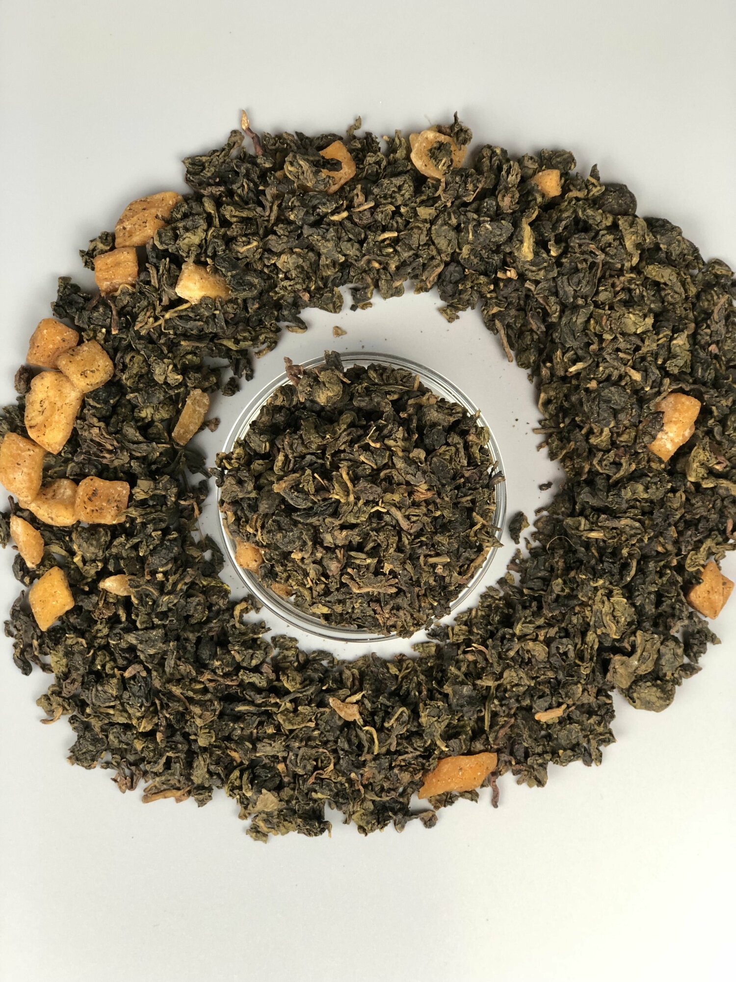 Чай Китайский 3 вкуса в наборе Улун Персик Молочный Манго. Рассыпной листовой - фотография № 4