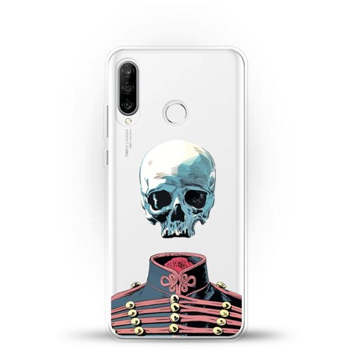 фото Силиконовый чехол череп на honor 20s andy & paul