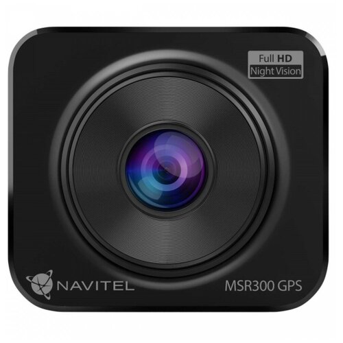 Видеорегистратор NAVITEL MSR300 GPS, черный