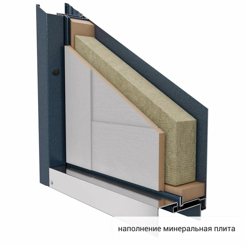 Дверь входная Torex для квартиры металлическая Flat-S 860х2050 левый, тепло-шумоизоляция антикоррозийная защита, замки 4-го и 2-го класса, синий/белый - фотография № 15