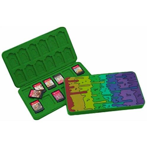 Кейс для хранения 24 игровых картриджей Rick & Morty Acid Rainbow (Switch) nintend switch game card case mini protable waterproof cover for nintendo switch travel accessories switch game card storage box