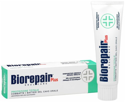 Зубная паста Biorepair Total Protection Plus, 75 мл, 7 г