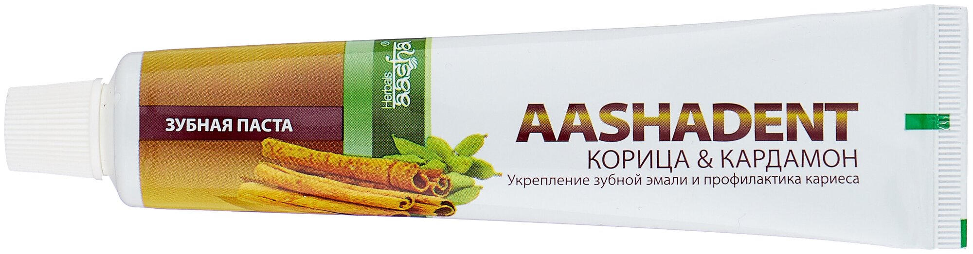 Зубная паста "Корица-Кардамон" Aasha Herbals 100 г 100 мл